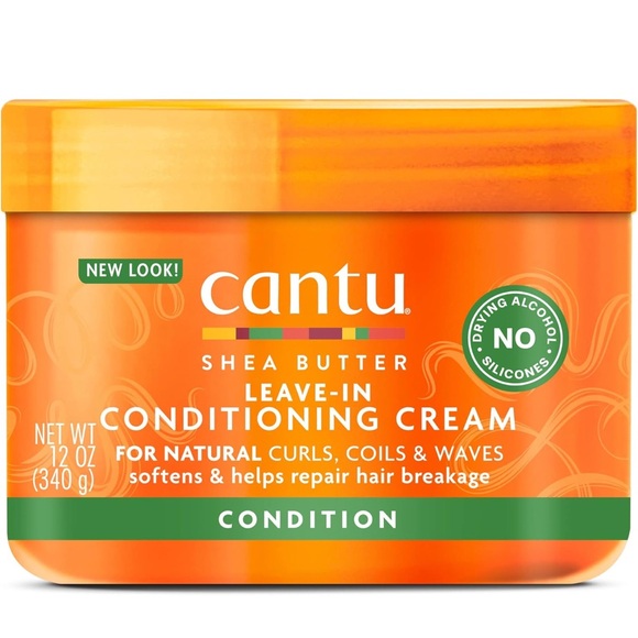 CANTU FOR NATURAL LEAVE IN CONDITIONING CREAM 12oz - Picture 1 of 2